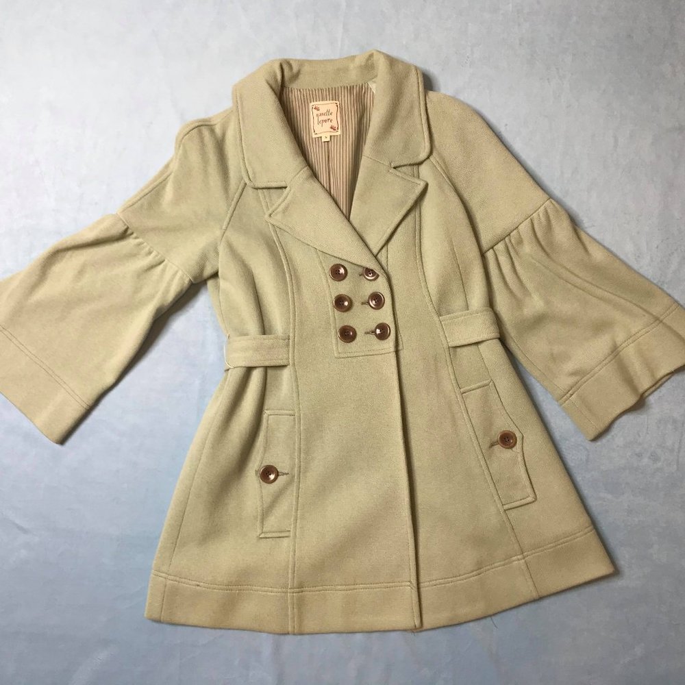 Nanette Lepore Mint Bell Sleeve Jacket